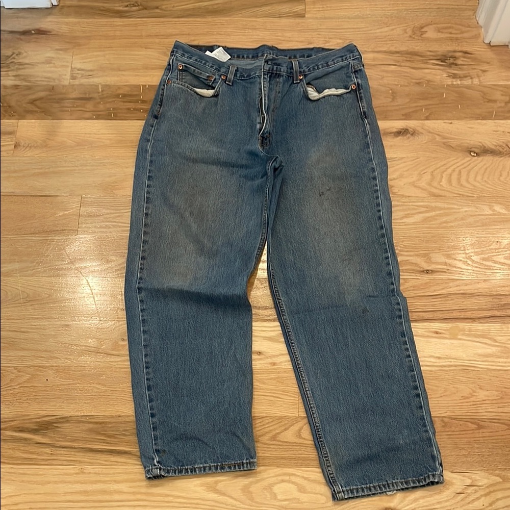 Levi's Blue Straight Jeans Classic Style